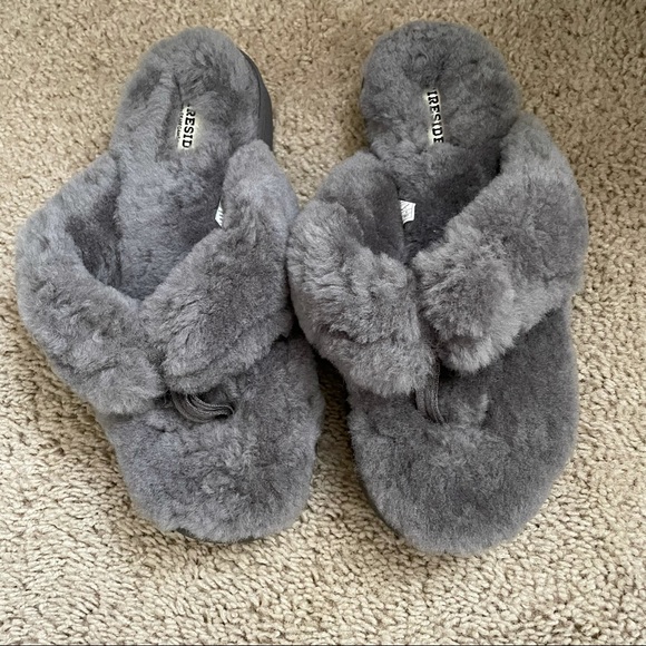 Fireside by Dearfoams Auburn Genuine Shearling Slipper-SZ 9 - Picture 3 of 16